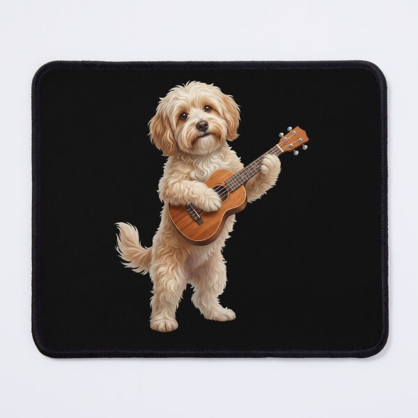Item preview, Havanese Playing Ukulele Player Ukulelist Dog Lover designed and sold by DoodleTortle.