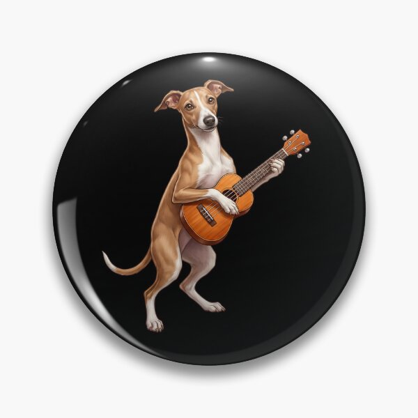 Item preview, Italian Greyhound Playing Ukulele Player Ukulelist Dog Lover designed and sold by DoodleTortle.