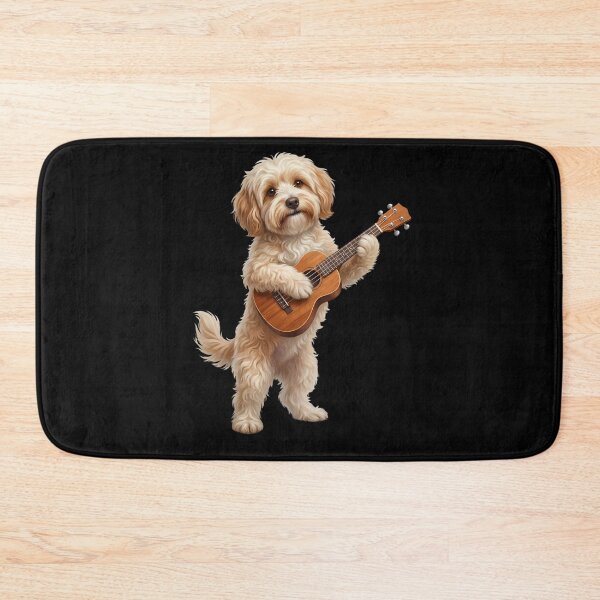 Item preview, Havanese Playing Ukulele Player Ukulelist Dog Lover designed and sold by DoodleTortle.
