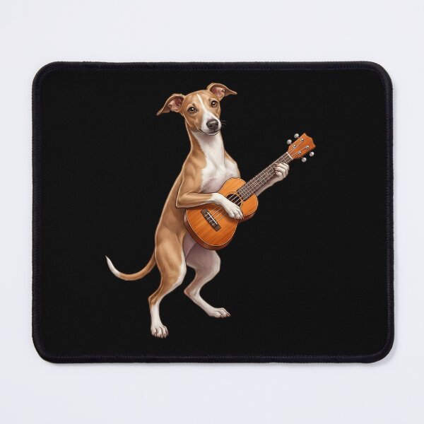 Item preview, Italian Greyhound Playing Ukulele Player Ukulelist Dog Lover designed and sold by DoodleTortle.