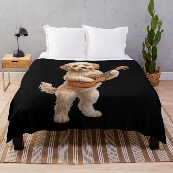 Item preview, Havanese Playing Ukulele Player Ukulelist Dog Lover designed and sold by DoodleTortle.