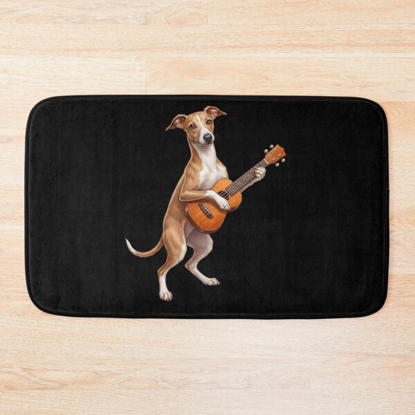 Item preview, Italian Greyhound Playing Ukulele Player Ukulelist Dog Lover designed and sold by DoodleTortle.