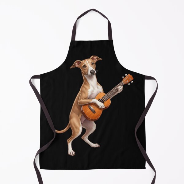 Item preview, Italian Greyhound Playing Ukulele Player Ukulelist Dog Lover designed and sold by DoodleTortle.