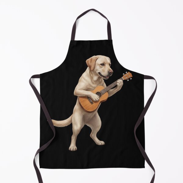 Item preview, Labrador Retriever Playing Ukulele Player Ukulelist Dog Lover designed and sold by DoodleTortle.