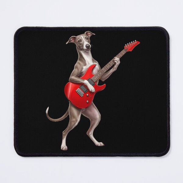 Item preview, Italian Greyhound Playing Electric Guitar Player Guitarist Dog Lover designed and sold by TerryConnells.