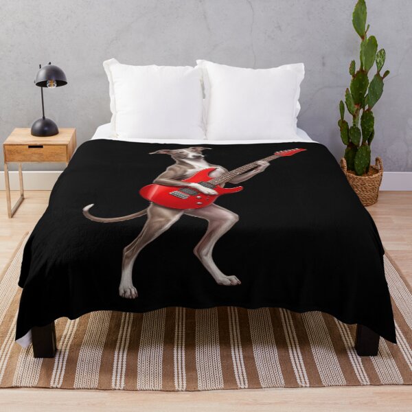 Item preview, Italian Greyhound Playing Electric Guitar Player Guitarist Dog Lover designed and sold by TerryConnells.