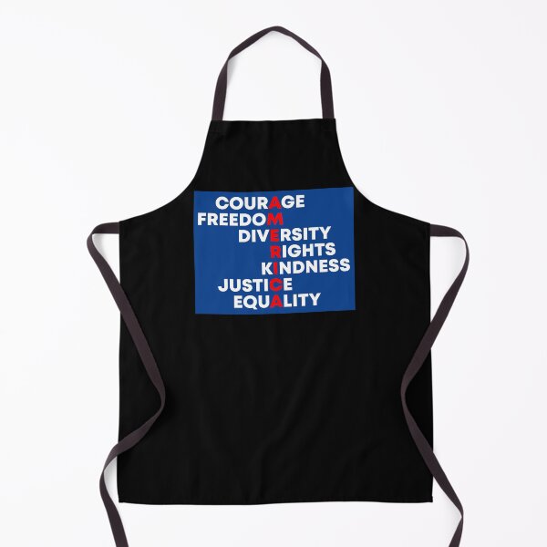 Item preview, Courage, Freedom, Diversity, Rights, Kindness, Justice, Equality - Anti Fascism designed and sold by PixVib.