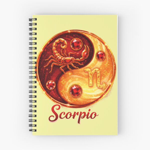 Item preview, Scorpio -Zodiac starsign, inside an yin-yang, Oct 23–Nov 21 designed and sold by FireOrchid.