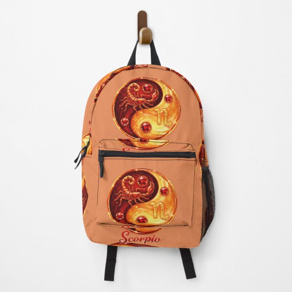 Item preview, Scorpio -Zodiac starsign, inside an yin-yang, Oct 23–Nov 21 designed and sold by FireOrchid.