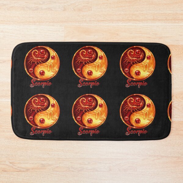 Item preview, Scorpio -Zodiac starsign, inside an yin-yang, Oct 23–Nov 21 designed and sold by FireOrchid.
