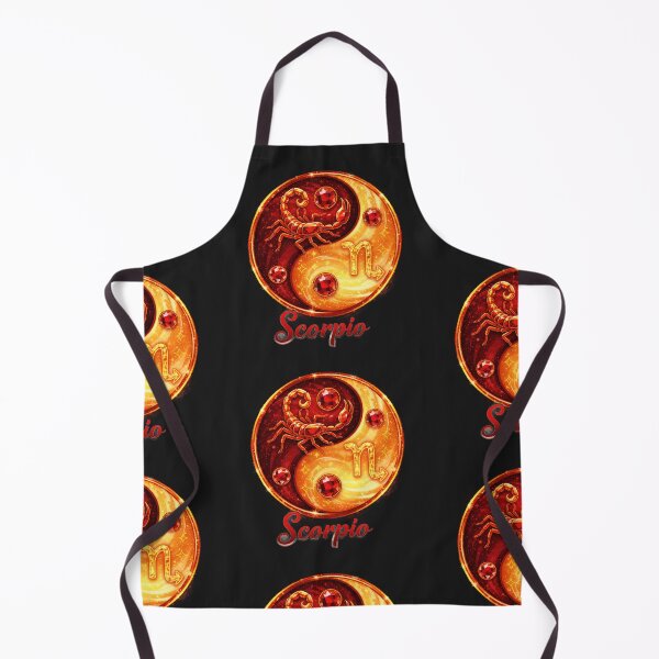 Item preview, Scorpio -Zodiac starsign, inside an yin-yang, Oct 23–Nov 21 designed and sold by FireOrchid.
