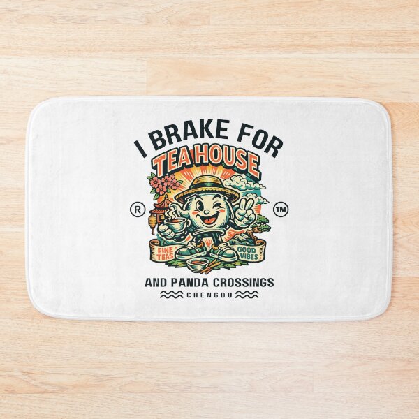 Item preview, Chengdu : I brake for tea house and panda designed and sold by Peerless-Prime.