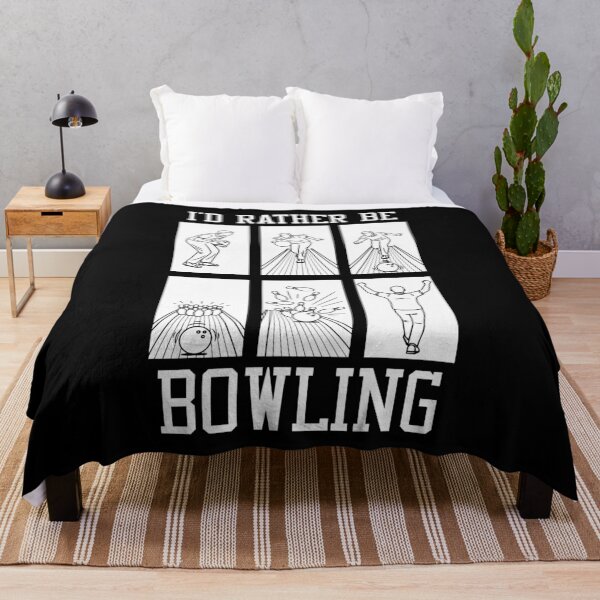 Item preview, I'd Rather Be Bowling Lover Strike Funny Bowler Diagram designed and sold by GrandeDuc.