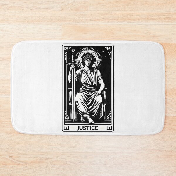Item preview, The Justice tarot card designed and sold by Roberta Calabrese.