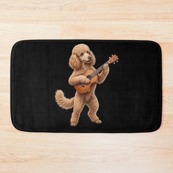 Item preview, Poodle Playing Ukulele Player Ukulelist Dog Lover designed and sold by DoodleTortle.