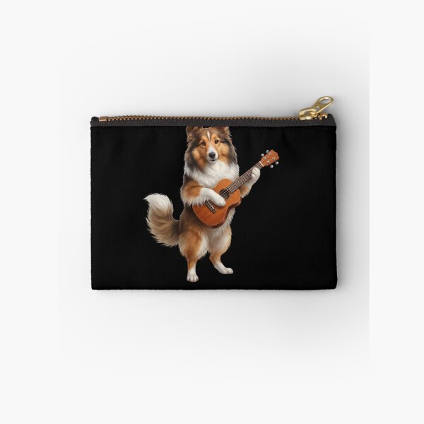 Item preview, Shetland Sheepdog Playing Ukulele Player Ukulelist Dog Lover designed and sold by DoodleTortle.