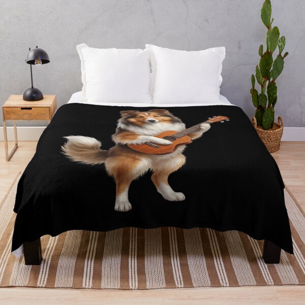 Item preview, Shetland Sheepdog Playing Ukulele Player Ukulelist Dog Lover designed and sold by DoodleTortle.