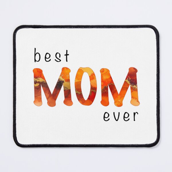 Item preview, Watercolor Best Mom Ever Text Design designed and sold by katifinell.