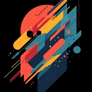 Artwork thumbnail, Fluid Motion Abstract by RizziesDesign