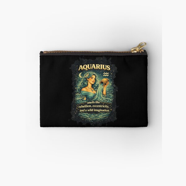 Item preview, Aquarius Zodiac Vintage Astrology Water Bearer designed and sold by AlvelinaCP.