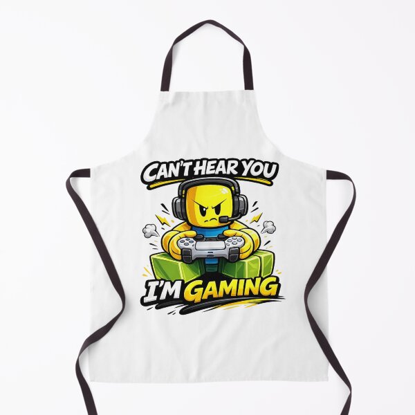 Item preview, Can’t Hear You I’m Gaming Roblox designed and sold by Nice-Tees.