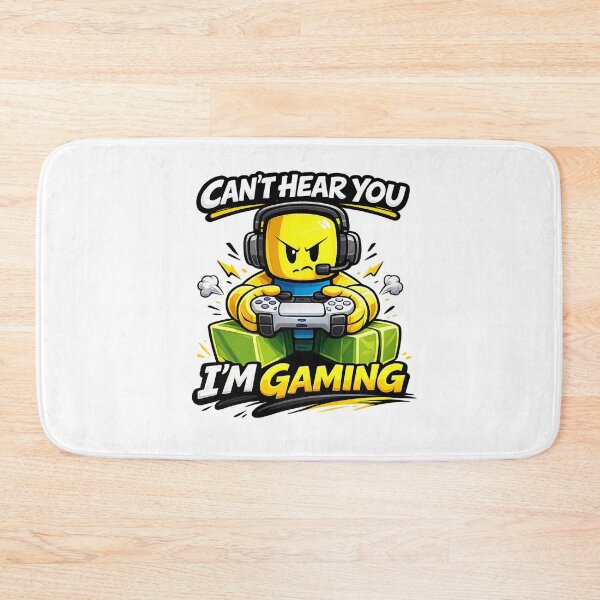 Item preview, Can’t Hear You I’m Gaming Roblox designed and sold by Nice-Tees.