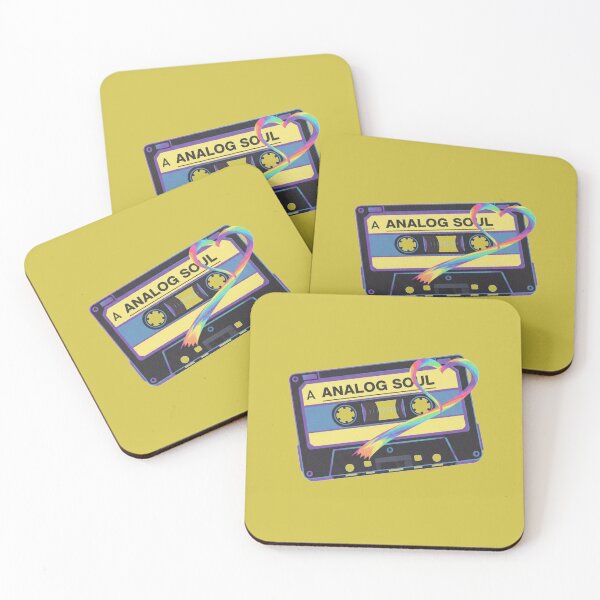 Item preview, Analog Soul Vintage Cassette Heart Art designed and sold by mergmart.