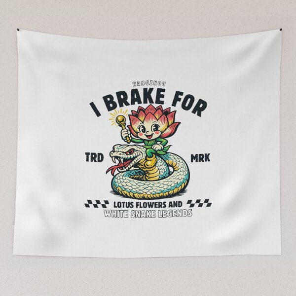 Item preview, Hangzhou : I brake for lotus flowers and white snake designed and sold by Peerless-Prime.