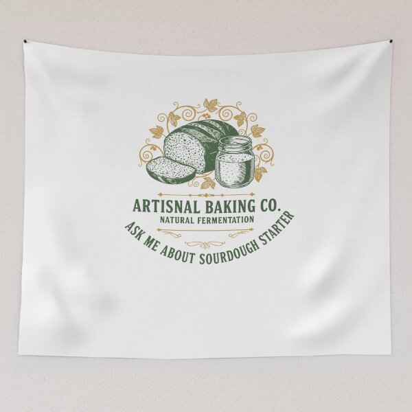 Item preview, Sourdough Bread Artisnal Baking Ask Me About designed and sold by LuminOrb.