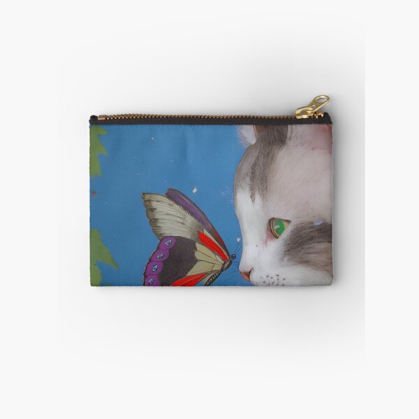 Artikelvorschau, Begegnung zwischen Katze und Schmetterling entworfen und verkauft von design-emperor.