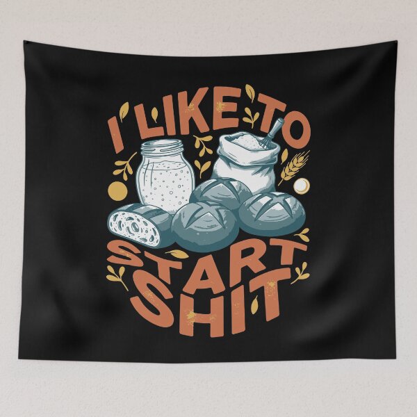 Item preview, Sourdough Bread Baking I Like To Start Baker Era designed and sold by LuminOrb.