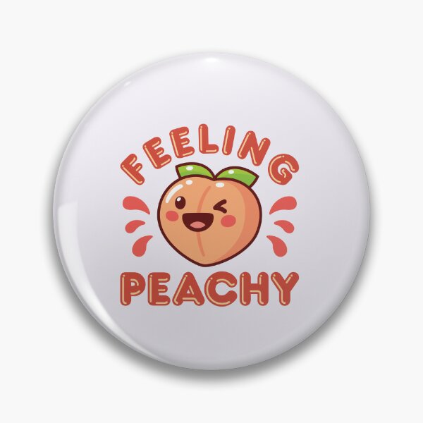 Item preview, Feeling Peachy Peach Peaches Kawaii designed and sold by jaygo.