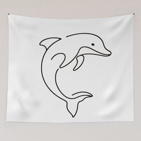 Item preview, One Line, One Dolphin, One Soul  designed and sold by Vanich-Panich.