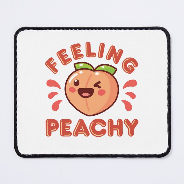 Item preview, Feeling Peachy Peach Peaches Kawaii designed and sold by jaygo.