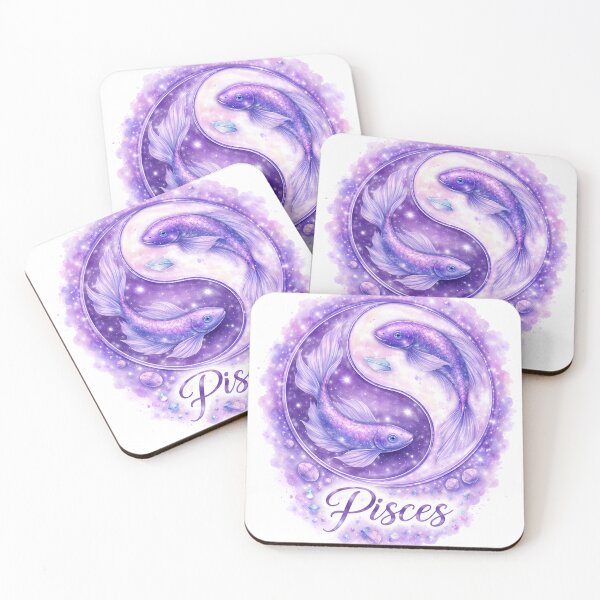 Item preview,  Pisces -Zodiac starsign, inside an  yin-yang. Feb 19–Mar 20 designed and sold by FireOrchid.