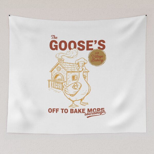 Item preview, Sourdough Gooses Off To Bake More Bread Baking designed and sold by LuminOrb.