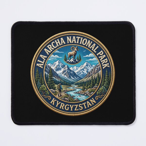 Item preview, Ala Archa National Park, Kyrgyzstan – Mountains, River & Ibex designed and sold by Girih.