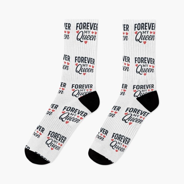 Item preview, Forever My Queen Romantic Love Couple Design designed and sold by OwnYourMood.