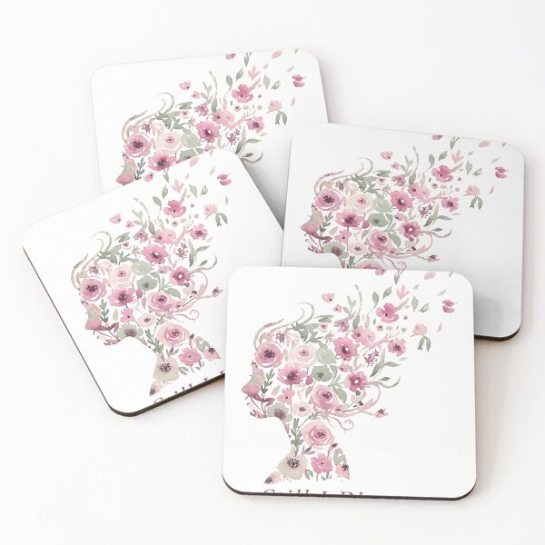 Item preview, Still I Rise – Floral Woman Silhouette designed and sold by NawGraph.