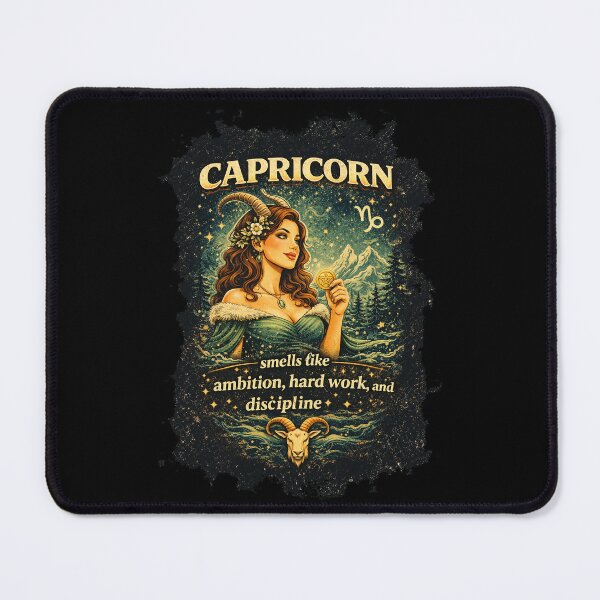 Item preview, Capricorn Zodiac Vintage Astrology Sea Goat designed and sold by AlvelinaCP.