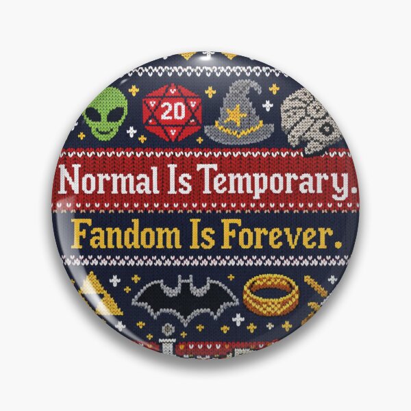 Artikelvorschau, Fandom Is Forever Nerd Ugly Sweater Design entworfen und verkauft von Mauswohn.