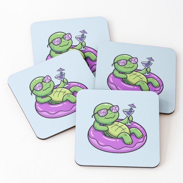 Item preview, cute turtle relaxing in the sun designed and sold by aeaeaeae.