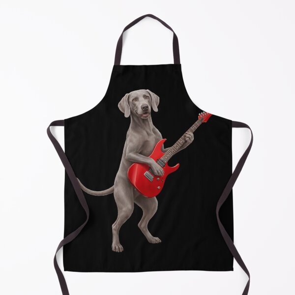 Item preview, Weimaraner Playing Electric Guitar Player Guitarist Dog Lover designed and sold by TerryConnells.