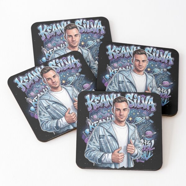 Item preview, Keanu silva music album cover art typography designed and sold by ARTeez⭐️⭐️⭐️⭐️⭐️.