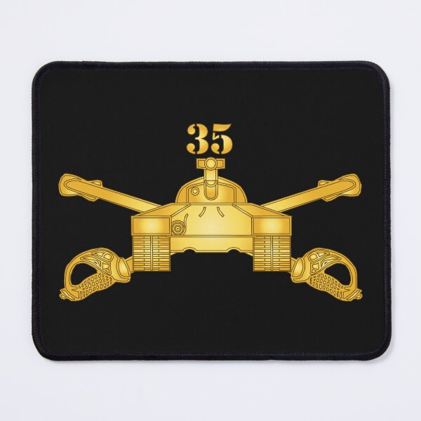 Item preview, Army -  35th Armor - Armor Branch wo Txt X 300 designed and sold by Military Insignia Products.