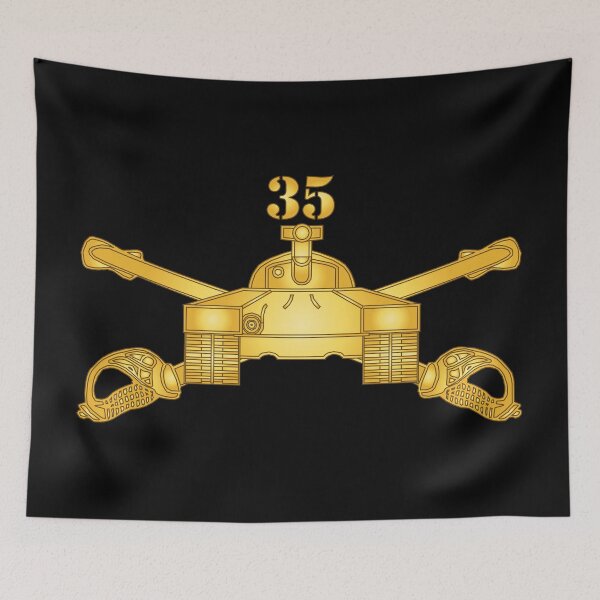 Item preview, Army -  35th Armor - Armor Branch wo Txt X 300 designed and sold by Military Insignia Products.