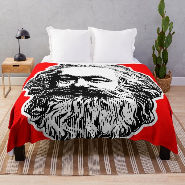 Item preview, Karl Marx (red background) designed and sold by Good-Looking Corpse.