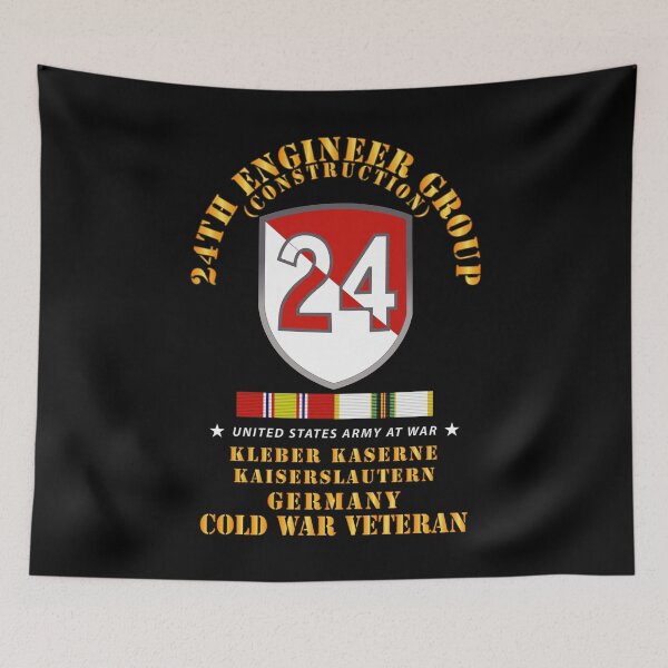 Item preview, Army -  24th Engineer Group (Construction) - Kaiserslautern, Germany 1954 - 1972- w COLD WAR SVC X 300 designed and sold by Military Insignia Products.