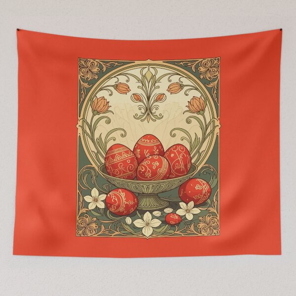 Item preview, Haft-Sin Treasures Decorative Nowruz Egg Illustration designed and sold by taiche.