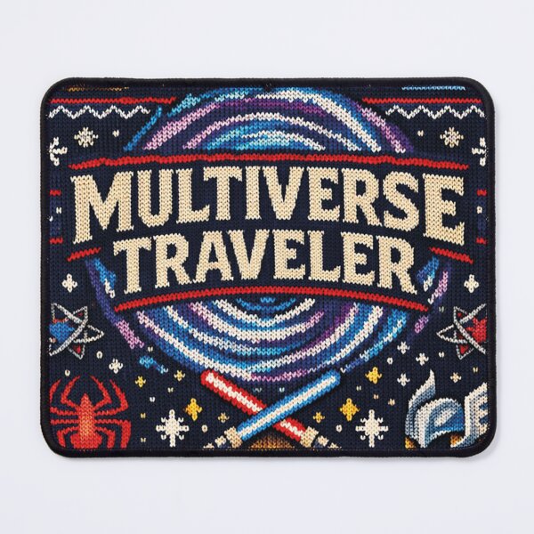 Artikelvorschau, Multiverse Traveler Sci-Fi Strickdesign entworfen und verkauft von Mauswohn.